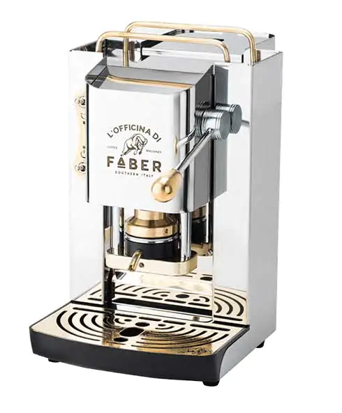 Officina di Faber Pro Deluxe Basic Kaffeemaschine total inox