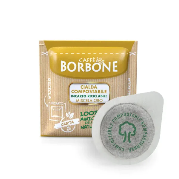 Caffè Borbone Cialda Ese-Pads 44mm Goldene Mischung 50 Stück