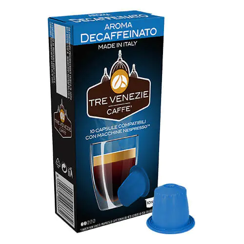 10 Kapseln Tre Venezie Decaffeinato